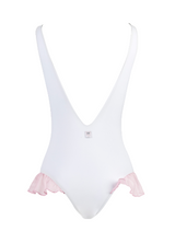 Baby Ballerina - Costume Intero Bambina Bianco e Blu