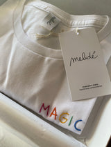 T-shirt - Cotone Ecosostenibile e Ricamo a mano "Magic" | BBB x Melidé